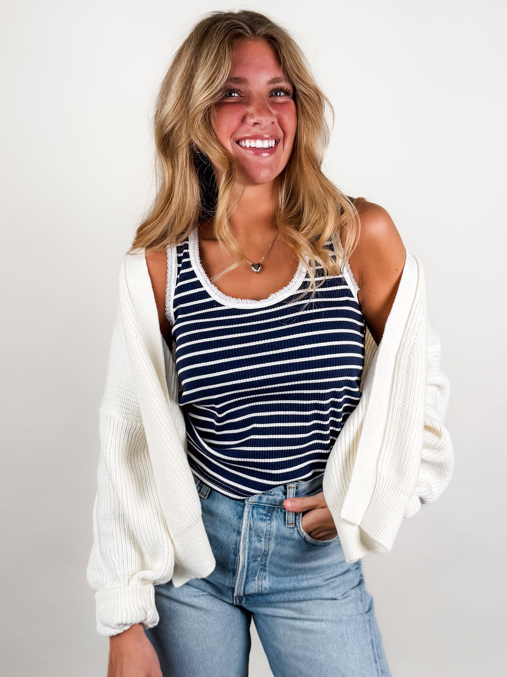 The Perfect Mid Cardigan