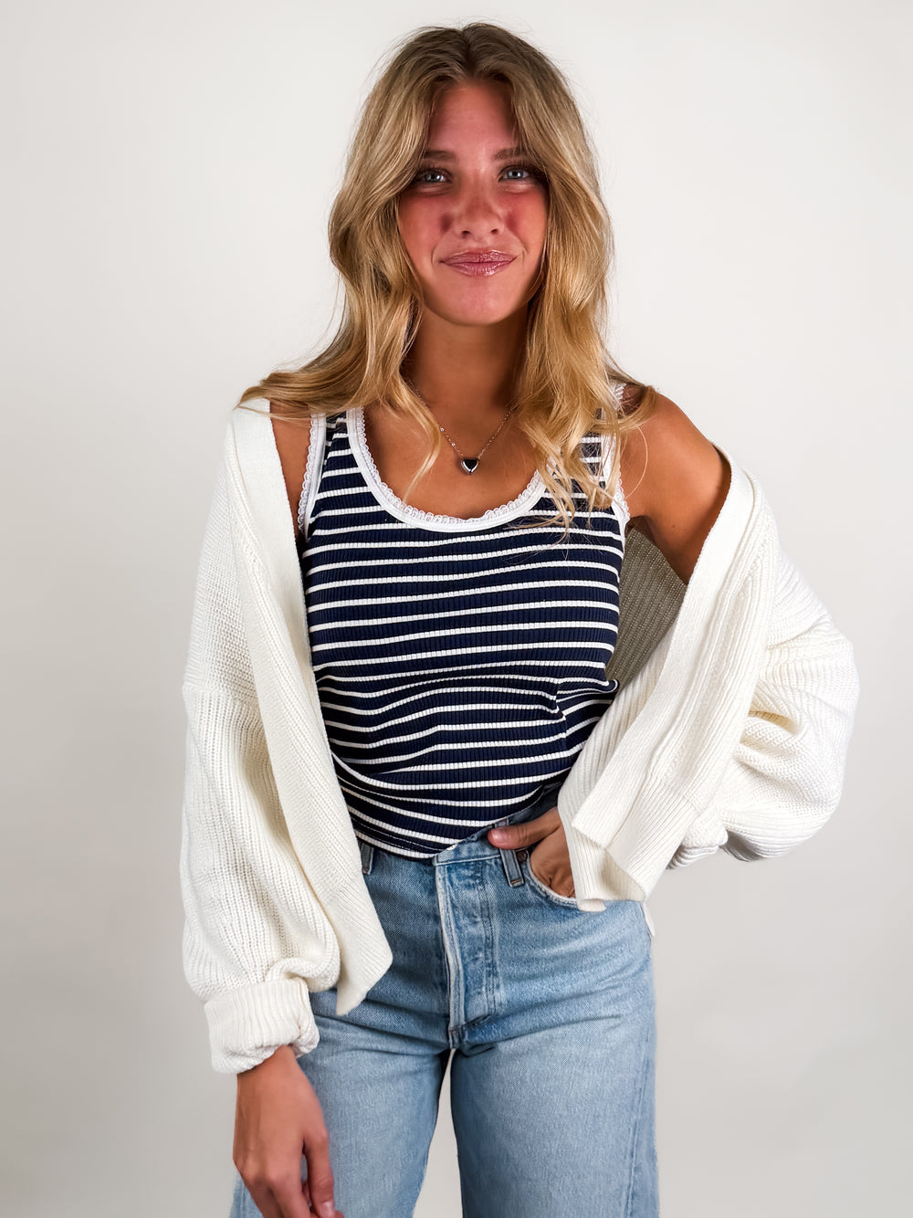 The Perfect Mid Cardigan