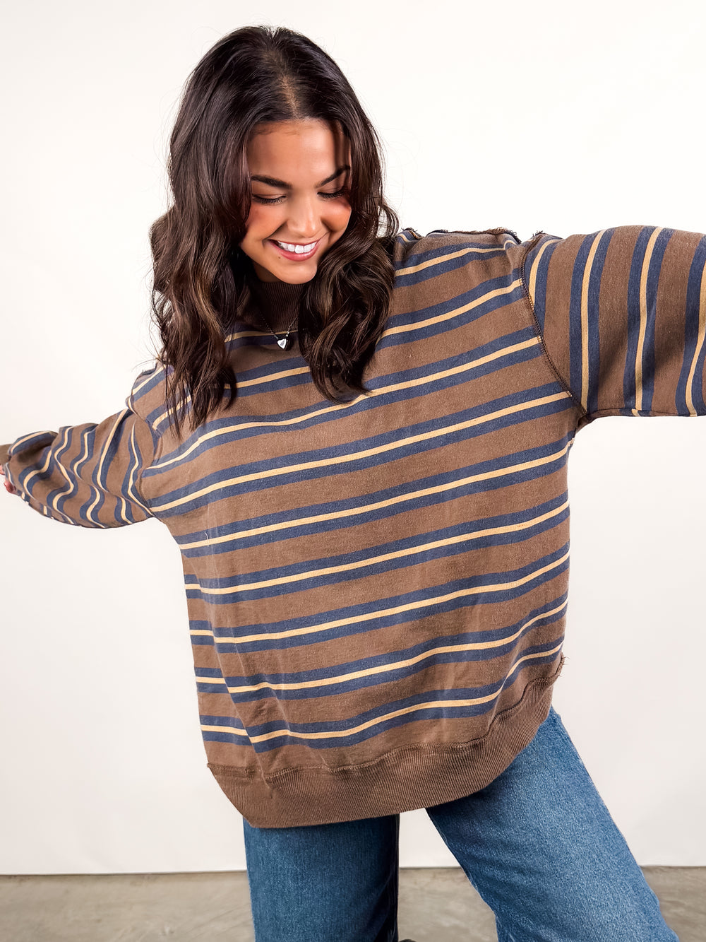 Palm Spring Striped Tee