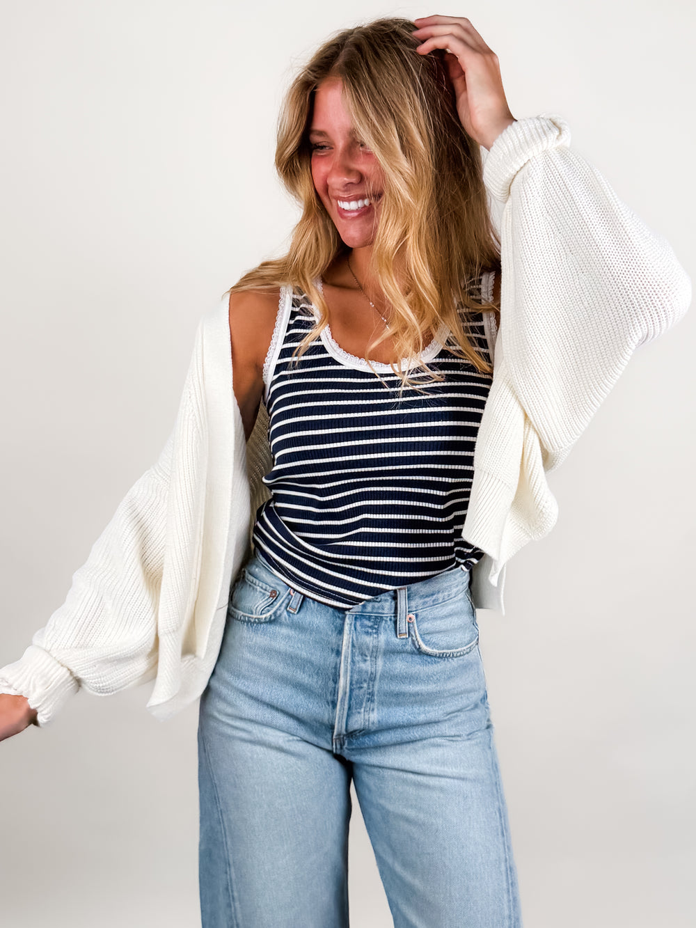 The Perfect Mid Cardigan