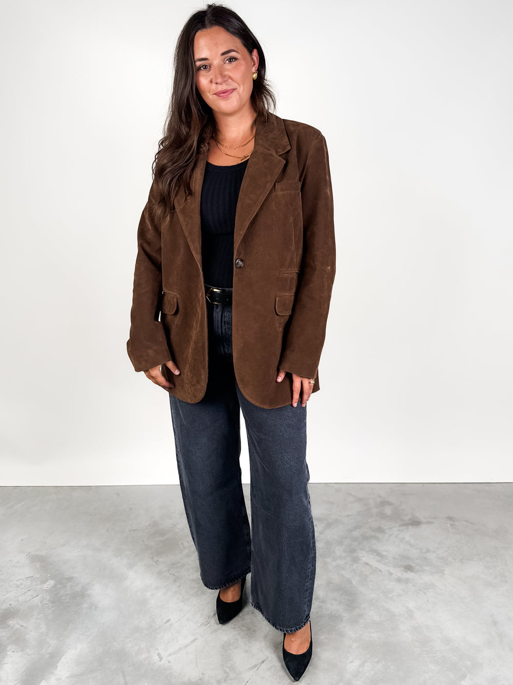 Paper Cut Vegan Blazer