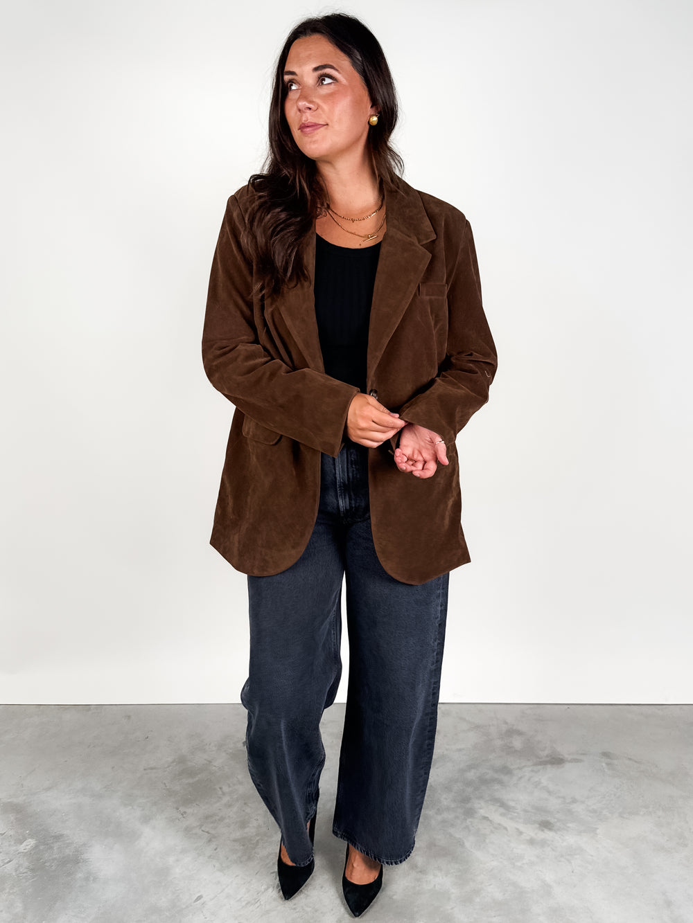 Paper Cut Vegan Blazer