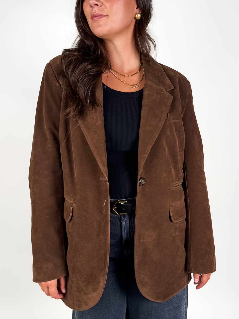 Paper Cut Vegan Blazer