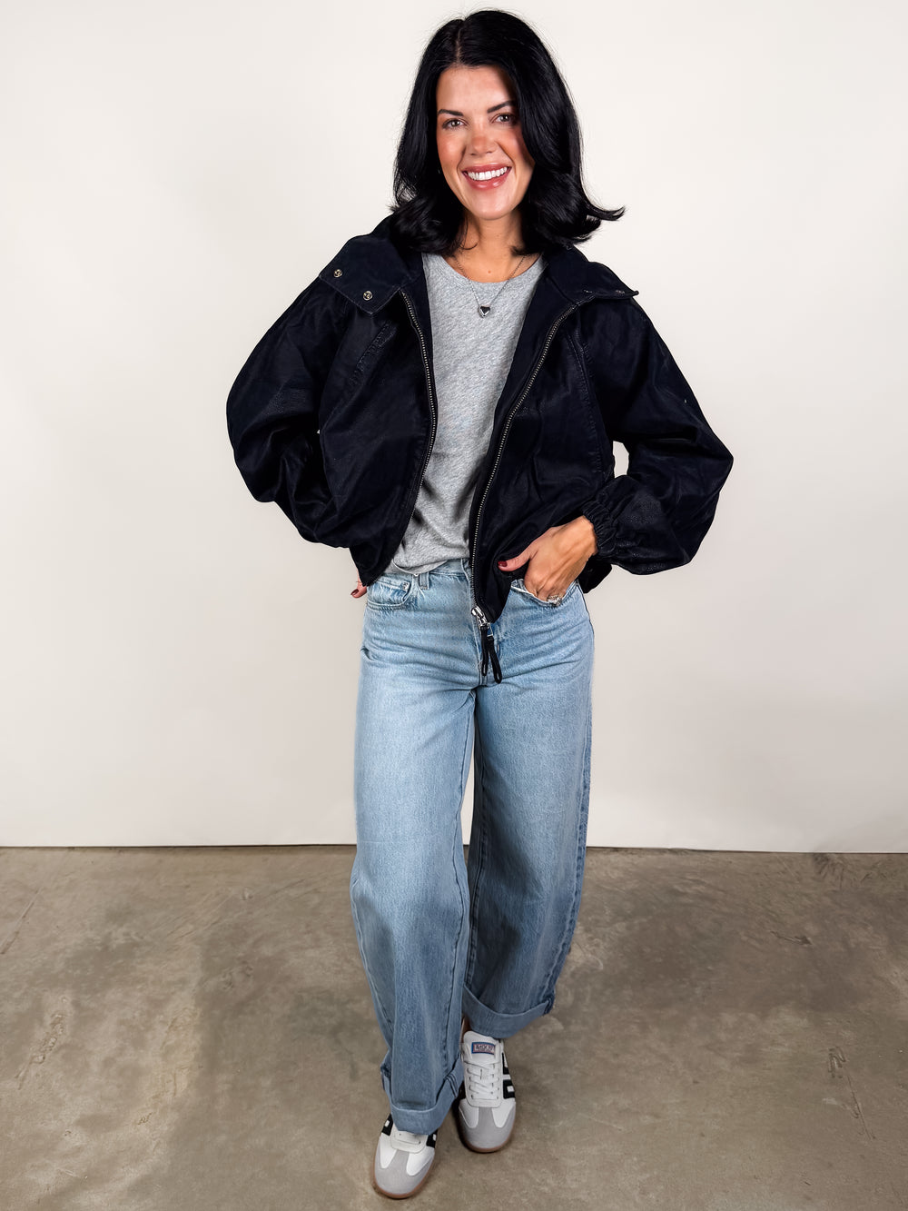 Chelsea Vegan Suede Jacket