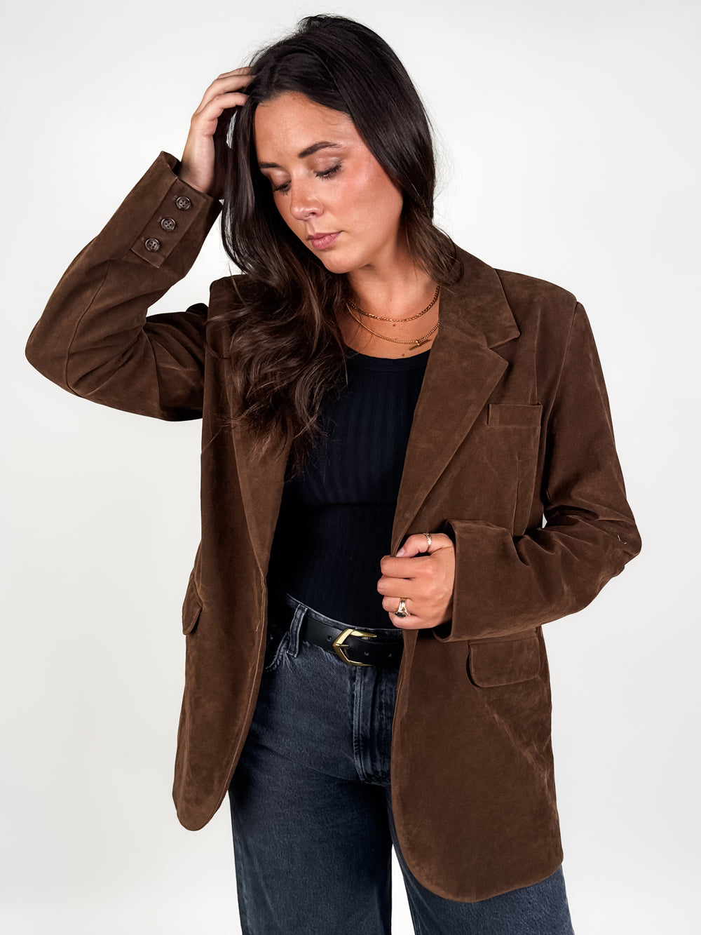 Paper Cut Vegan Blazer