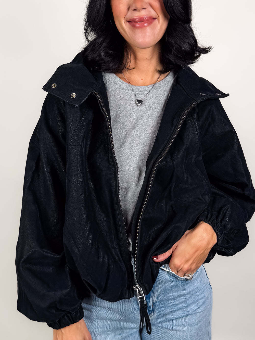 Chelsea Vegan Suede Jacket