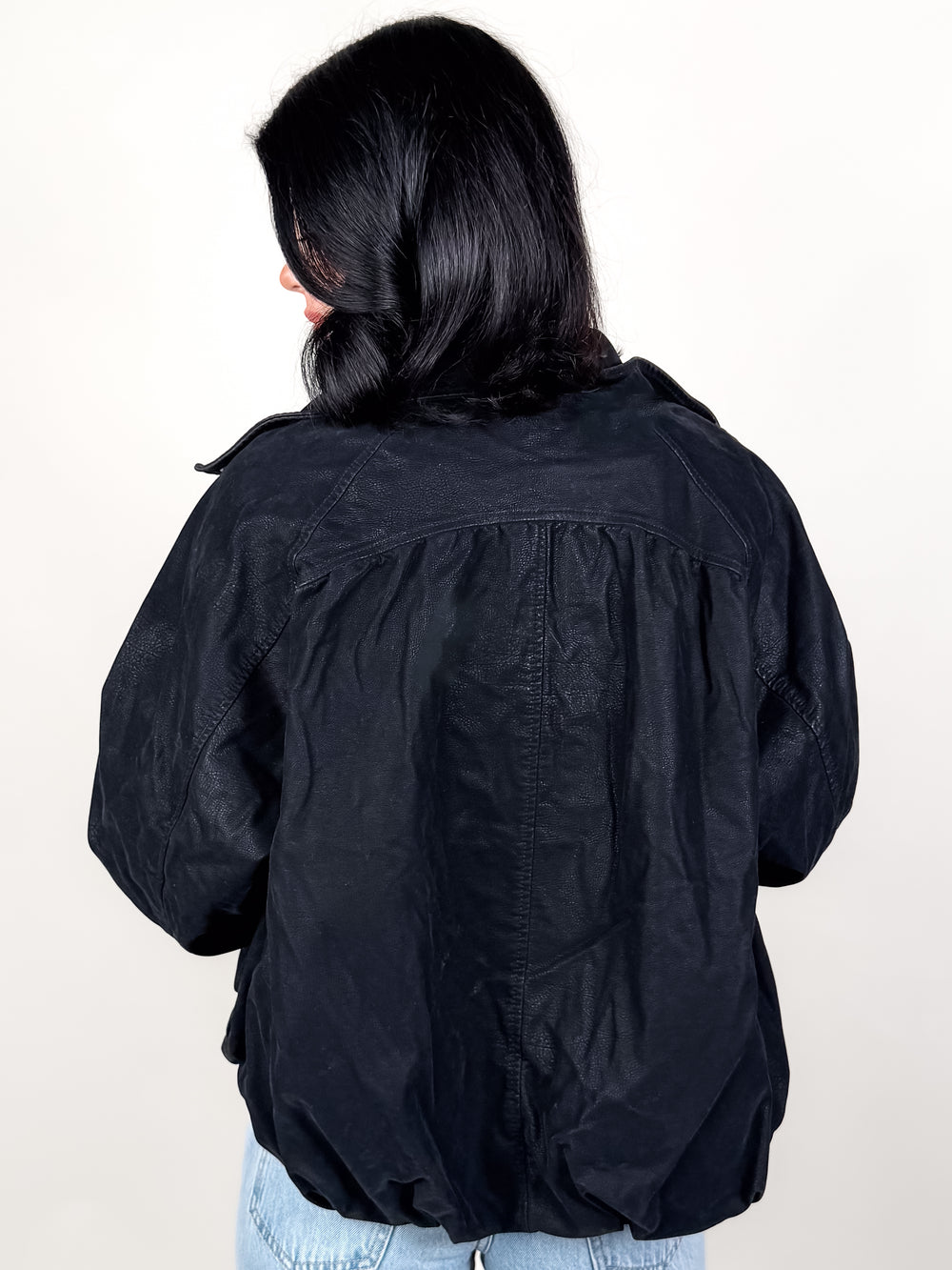 Chelsea Vegan Suede Jacket