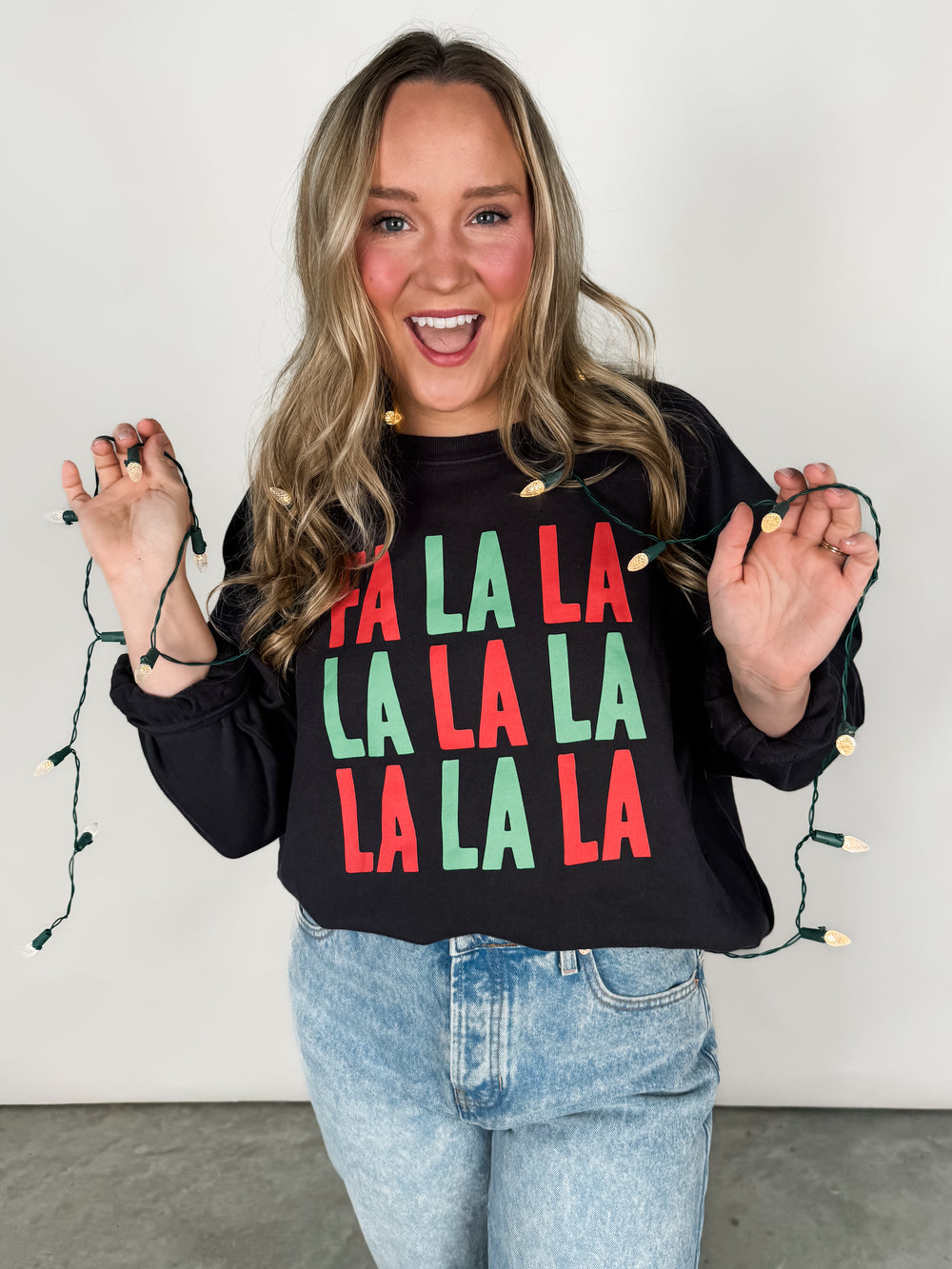 Fa La La Sunday Sweatshirt