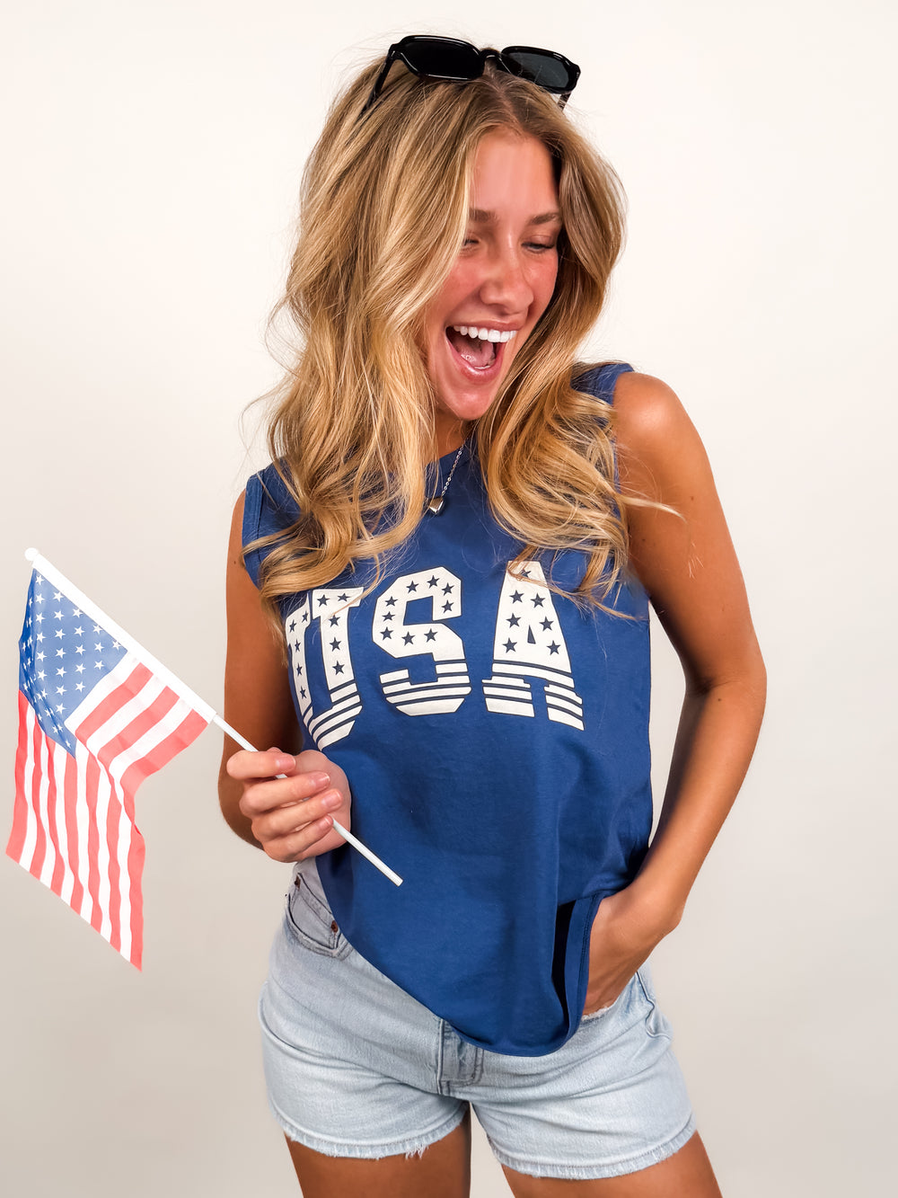 Stars And Stripes Muscle Tank
