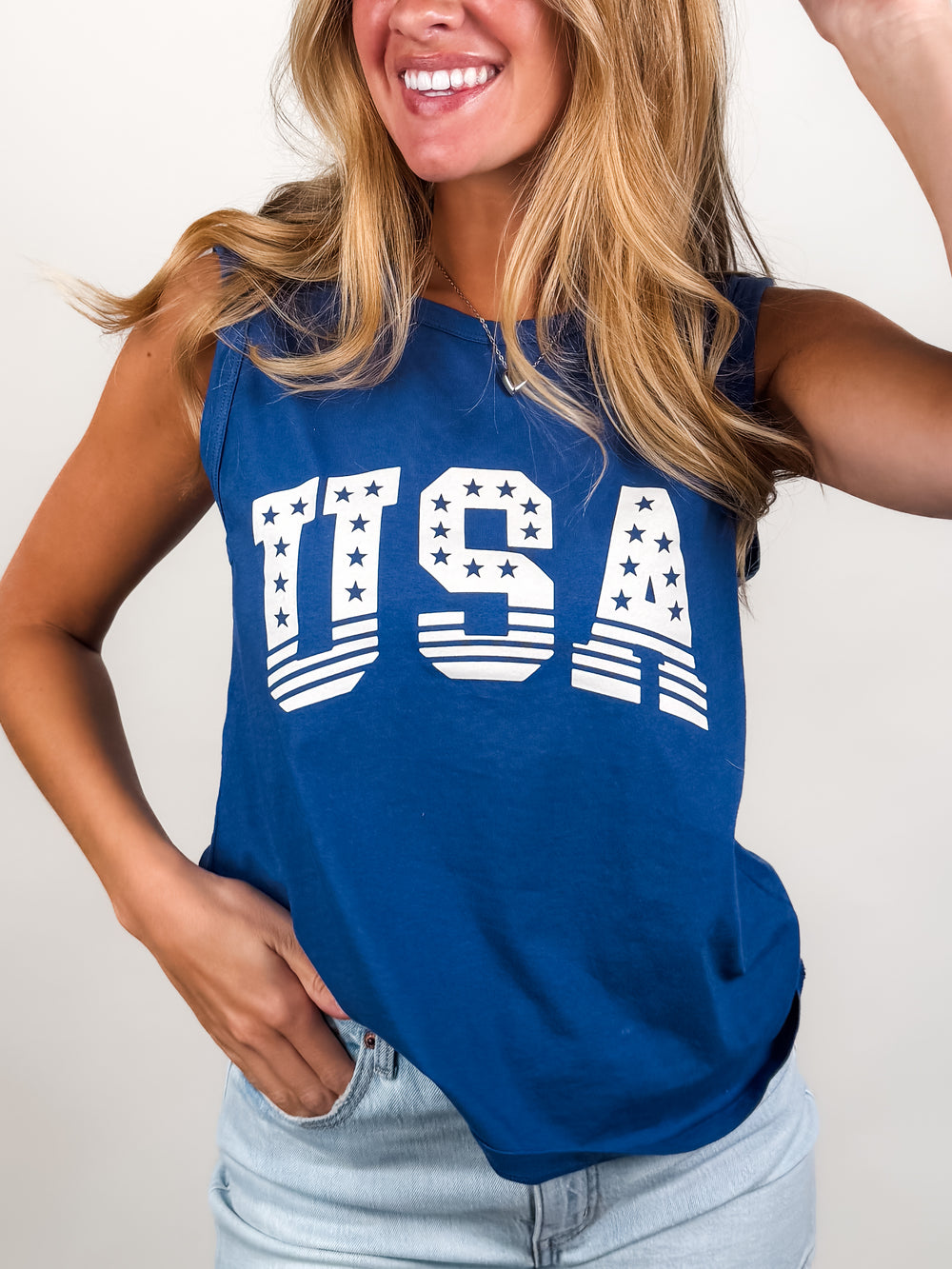 Stars And Stripes Muscle Tank