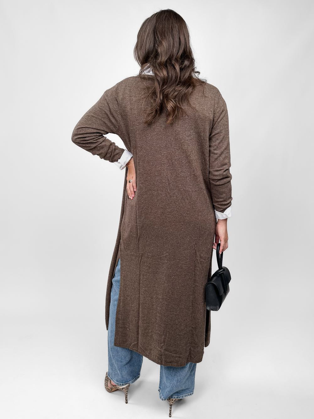 Fake Concerns Maxi Cardigan