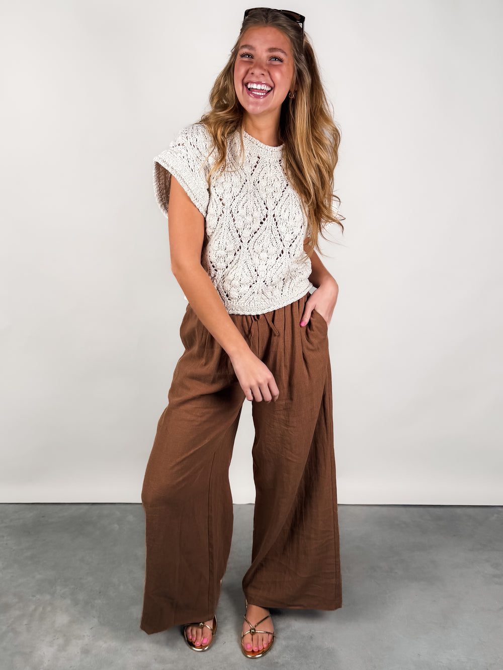 The Chimes Fell Over Sweater