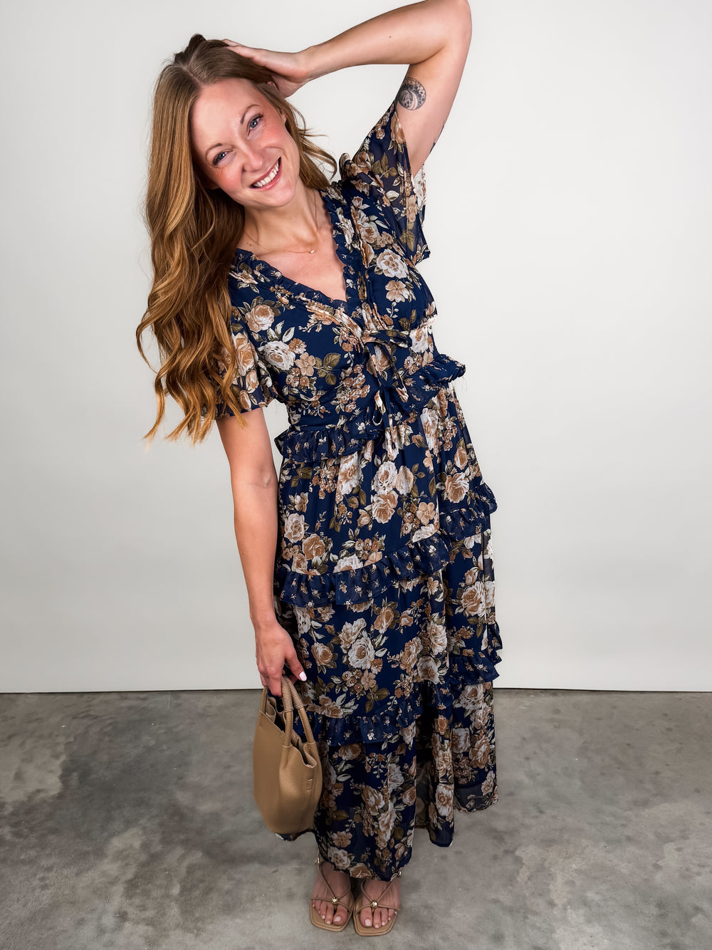 Til The Sun Goes Down Floral Dress