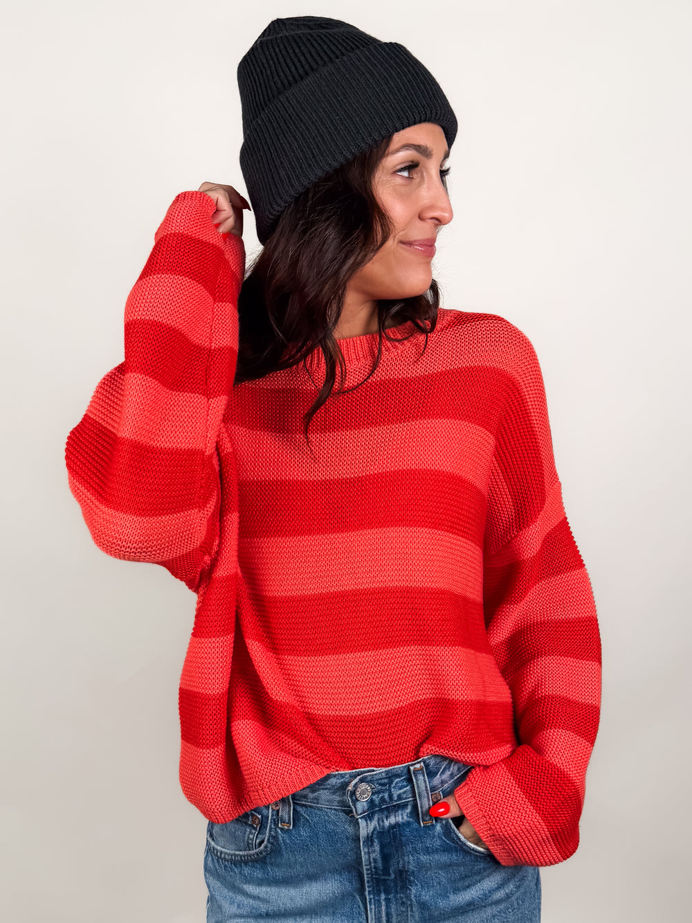 Missing Summer Striped Sweater