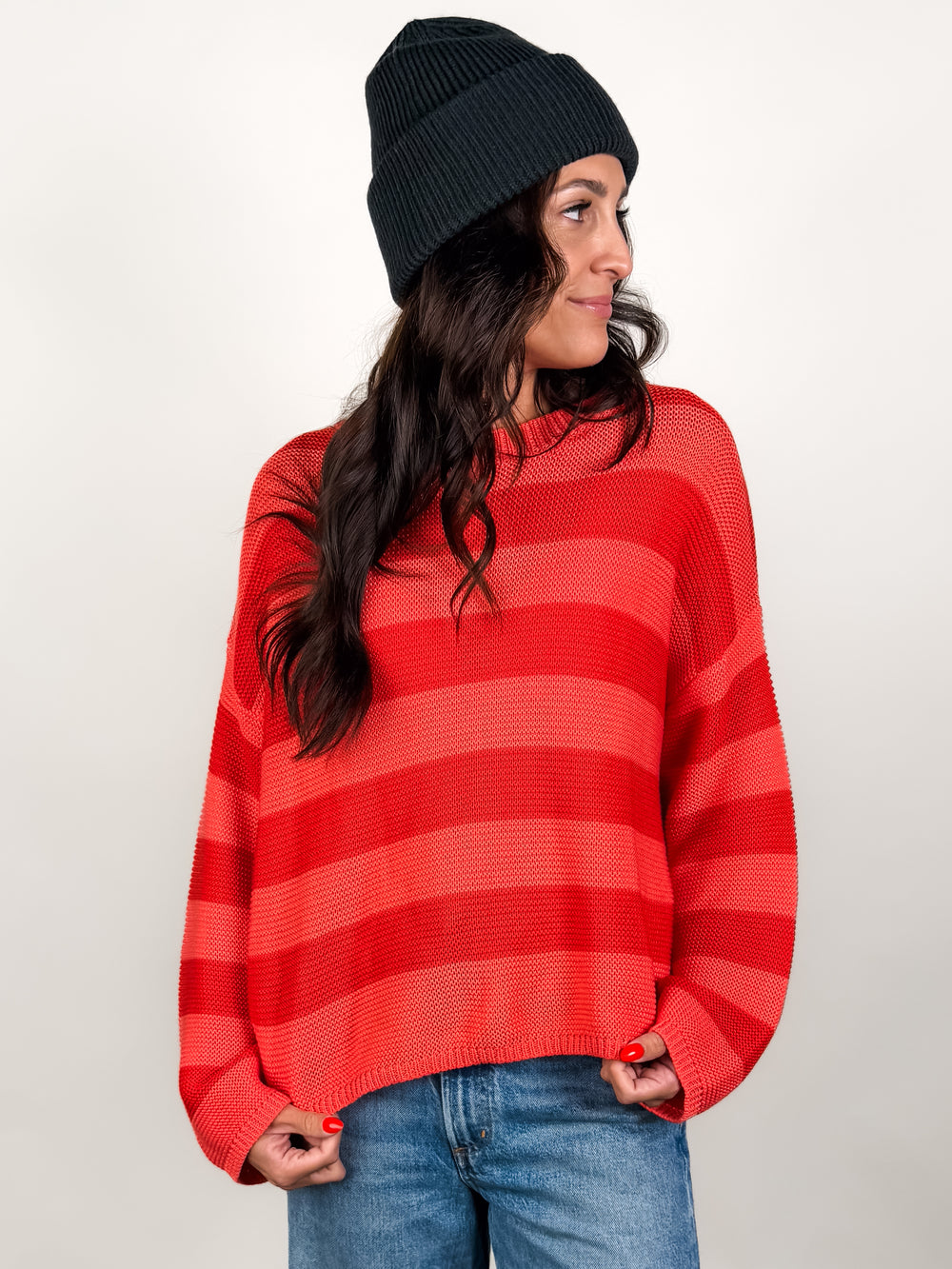 Missing Summer Striped Sweater