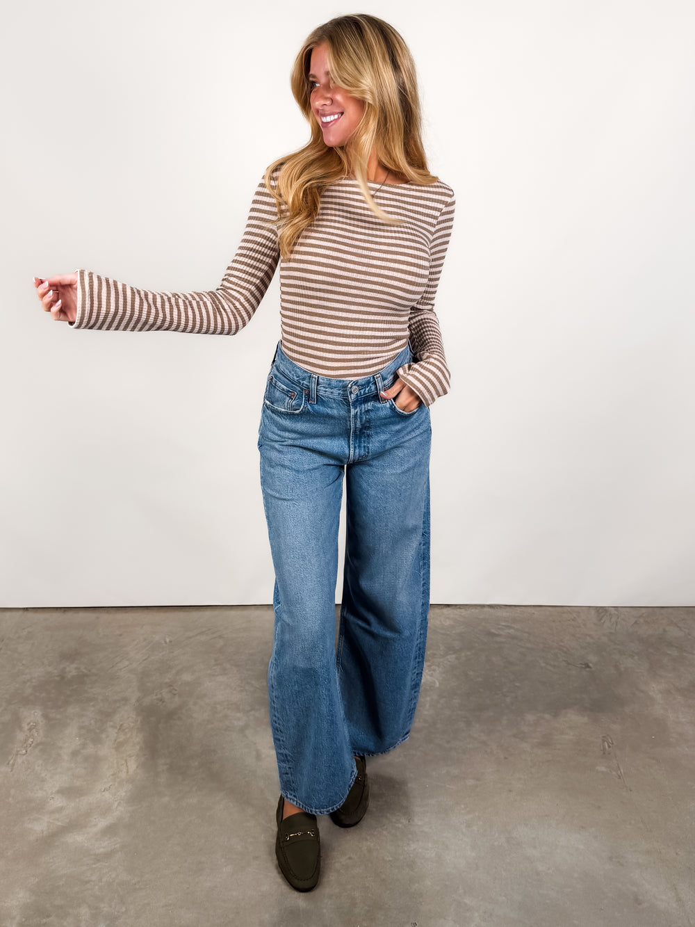 Would You Rather Striped Top