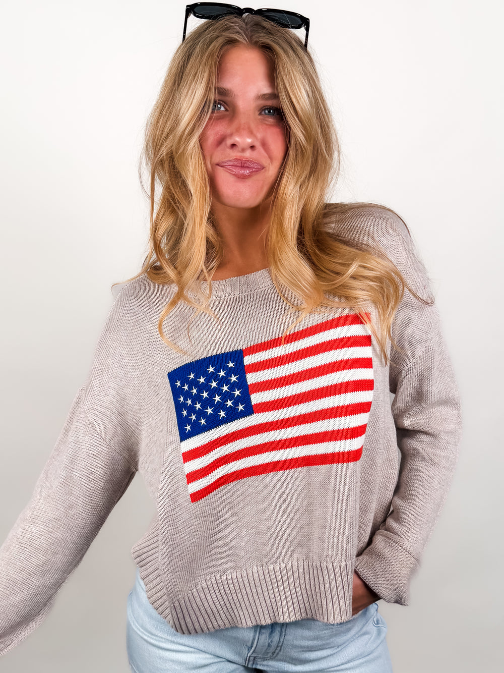 Sienna Patriot Sweater