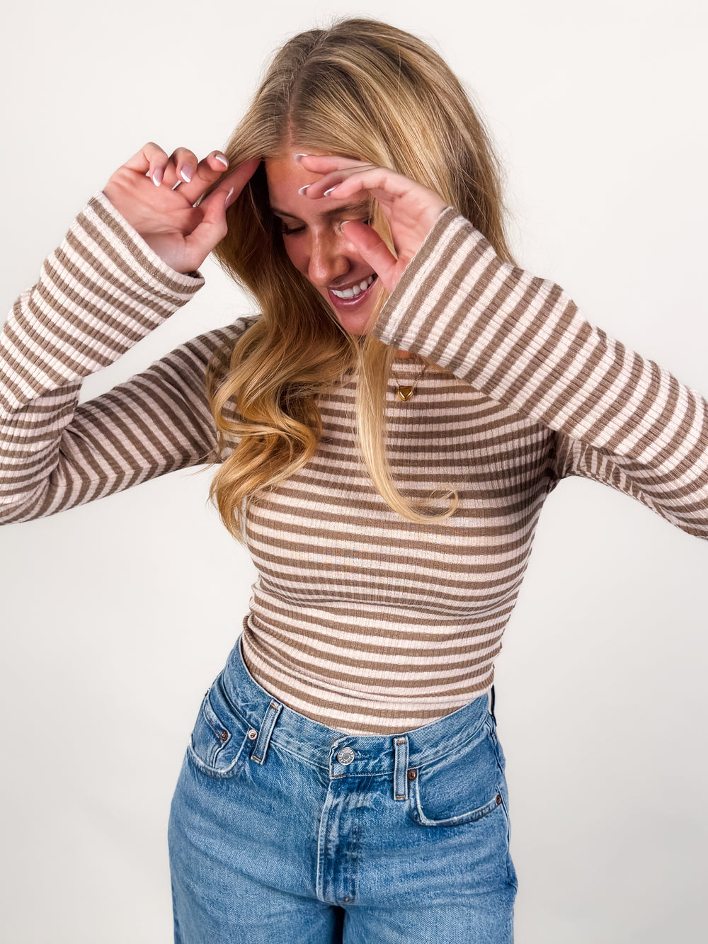 Would You Rather Striped Top