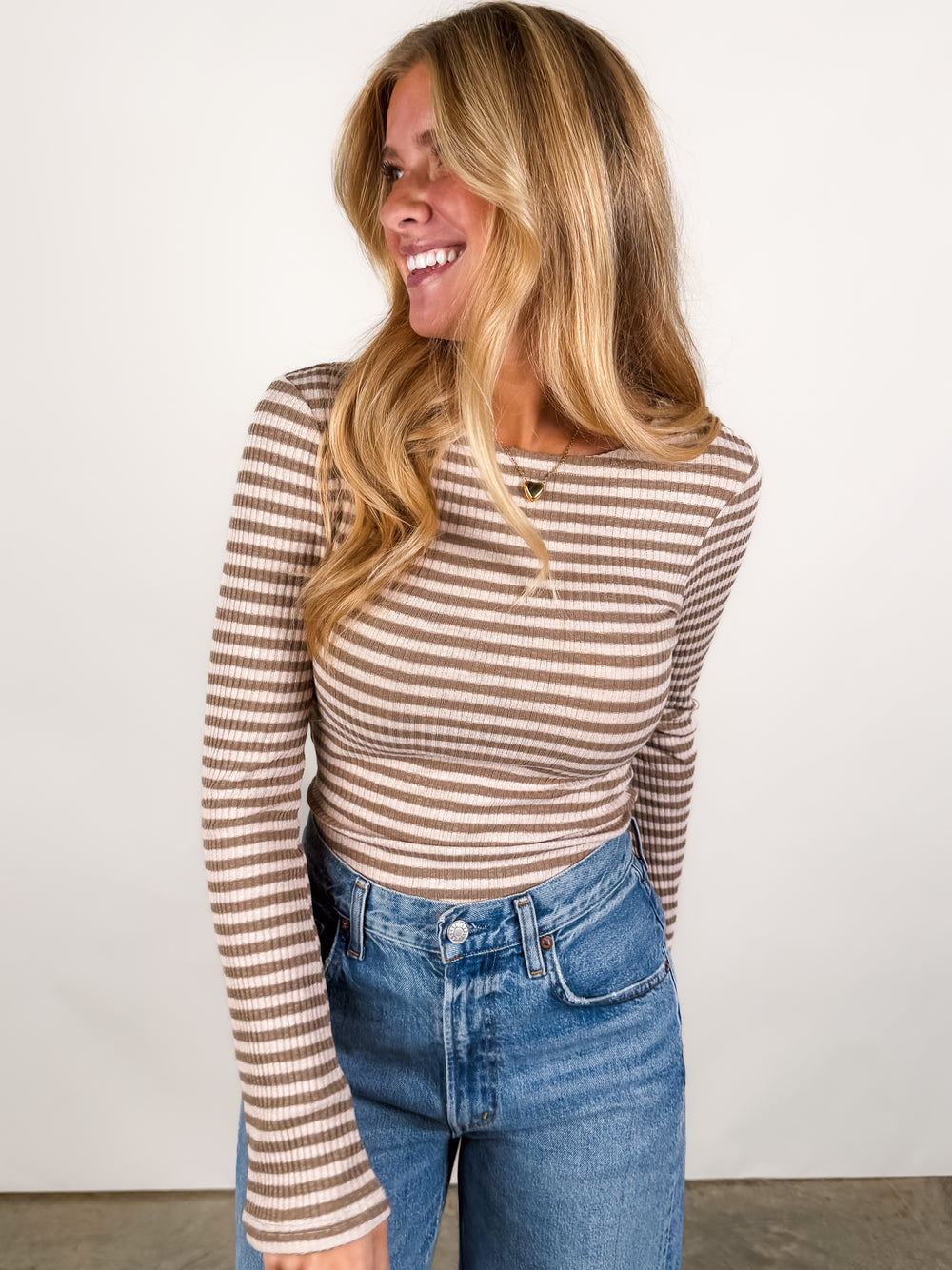 Would You Rather Striped Top