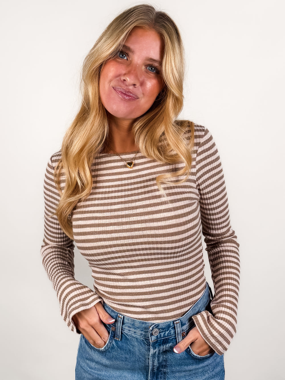 Would You Rather Striped Top