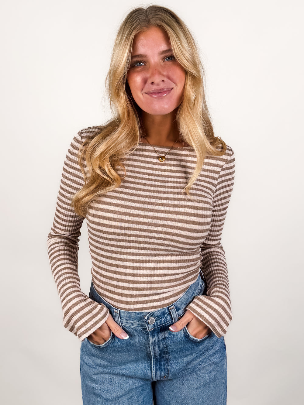 Would You Rather Striped Top