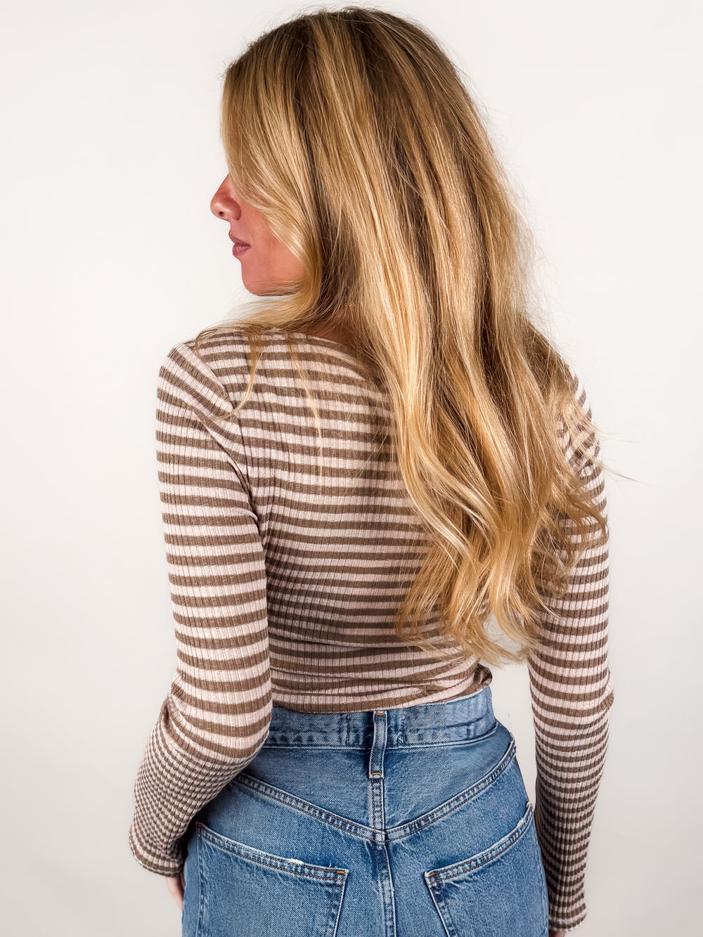 Would You Rather Striped Top