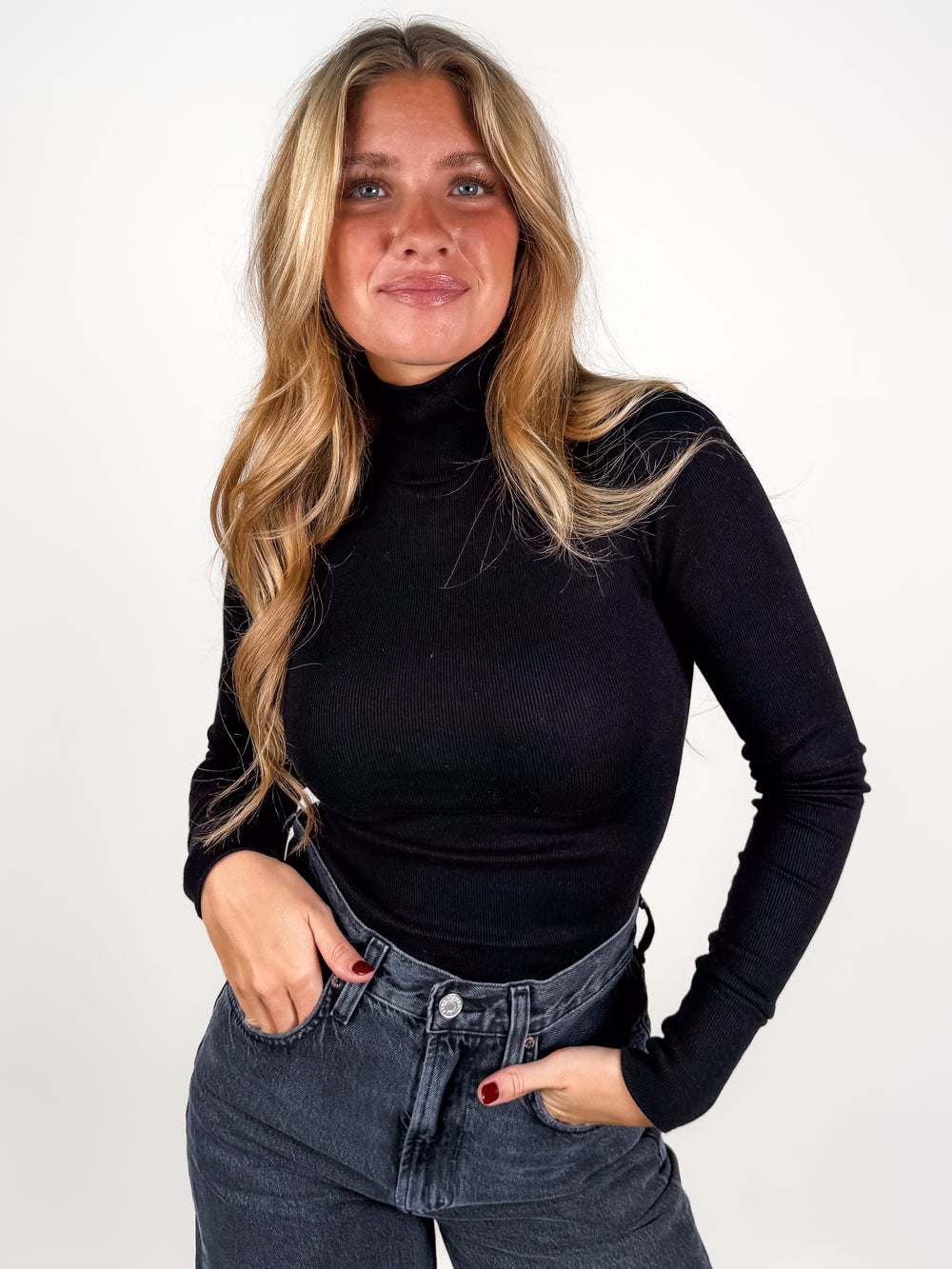 Hayden Rib Turtle Neck