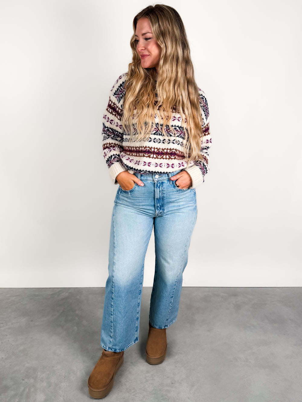 Shinza Crew Neck Sweater