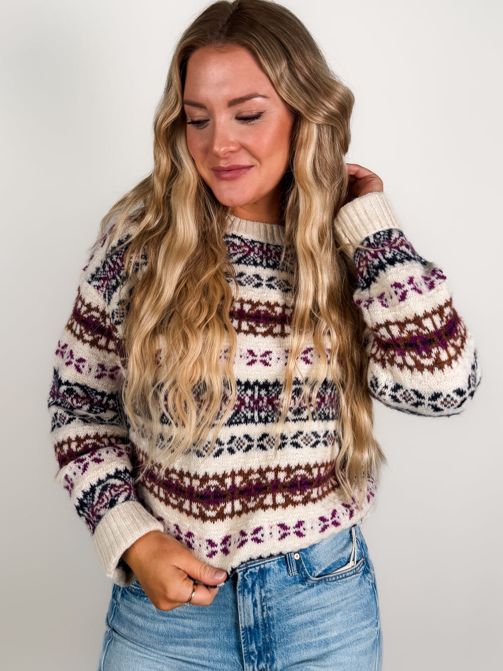 Shinza Crew Neck Sweater