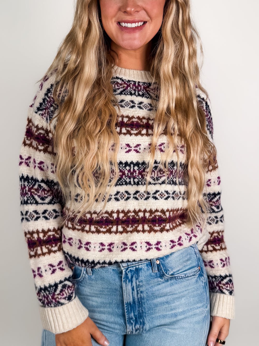 Shinza Crew Neck Sweater