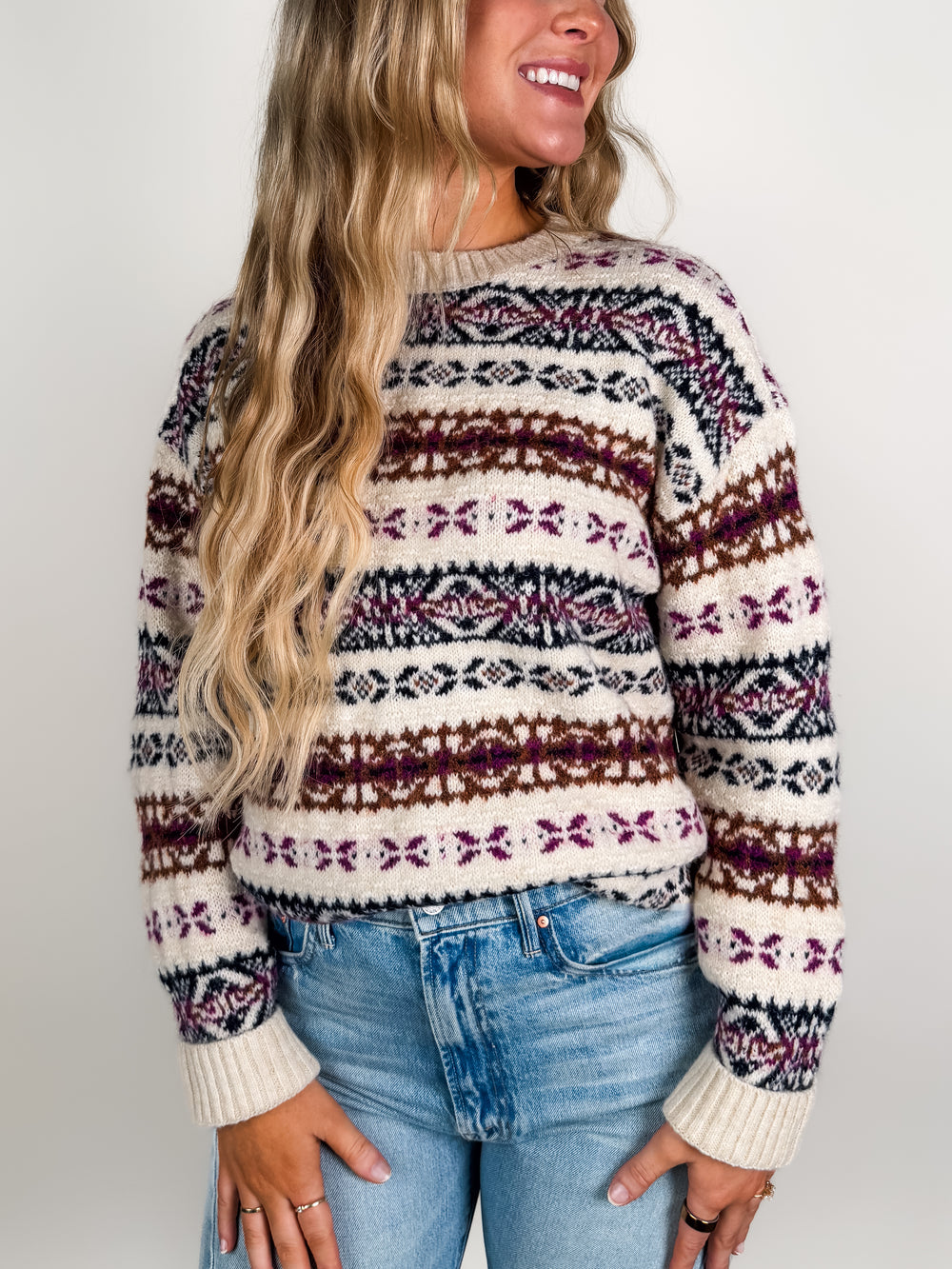 Shinza Crew Neck Sweater