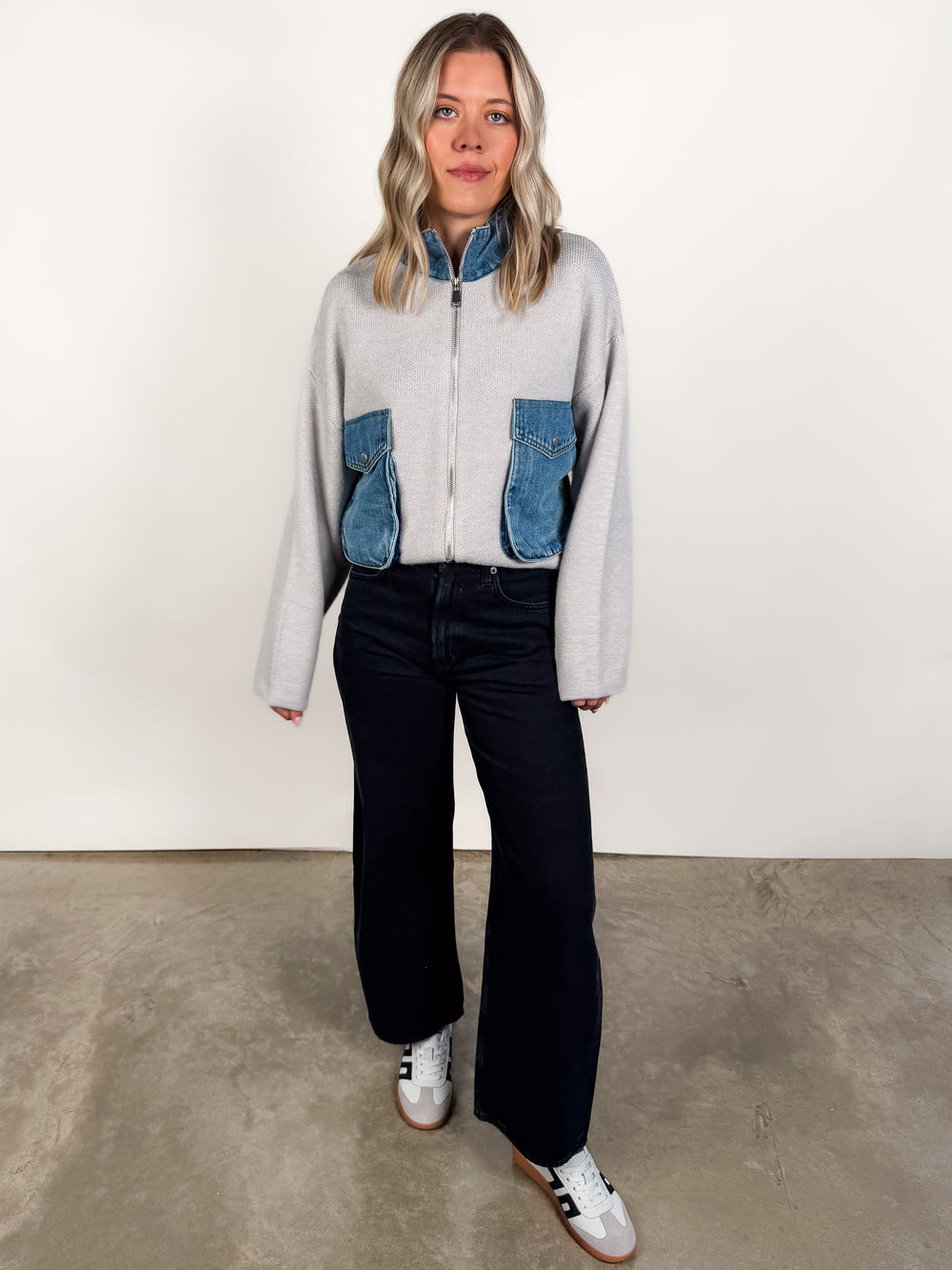 Hitting Stride Sweater Jacket