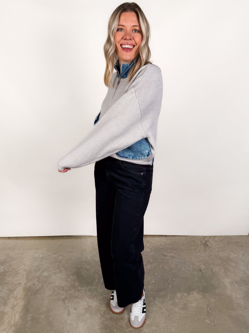 Hitting Stride Sweater Jacket