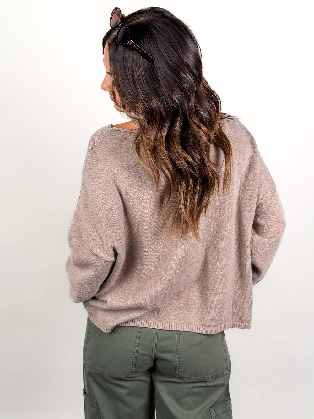 Never Went Away Boatneck Sweater
