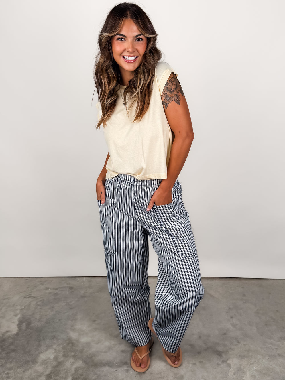 Willing And Able Striped Pants