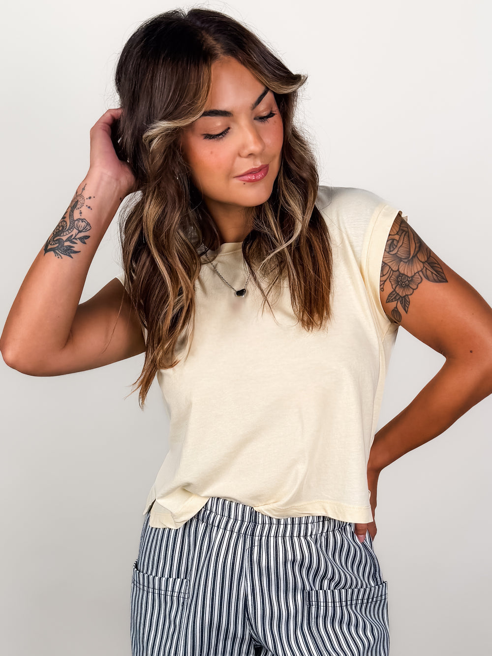 Flex Sleeveless Tee