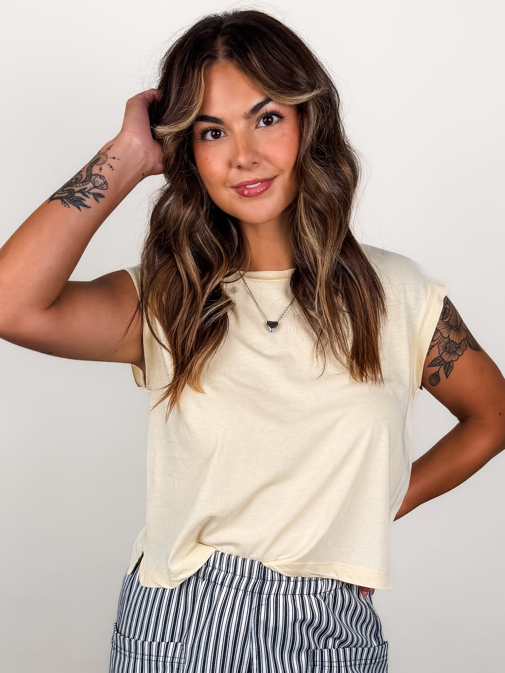 Flex Sleeveless Tee