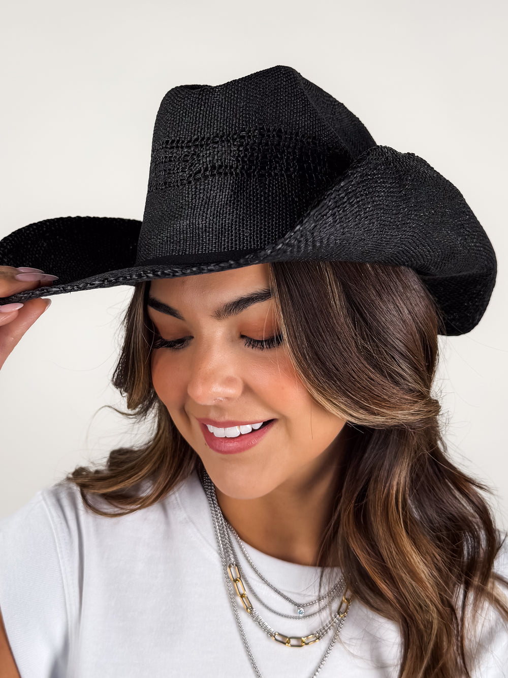 Western Cowboy Twin Peak Hat