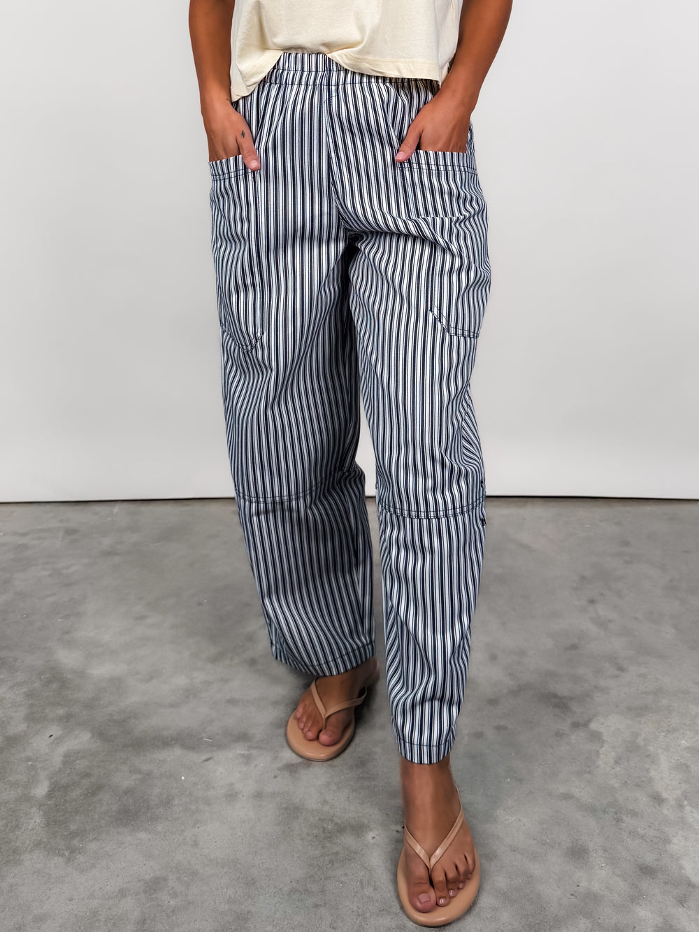 Willing And Able Striped Pants