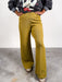 Mustard Color Knit Pants