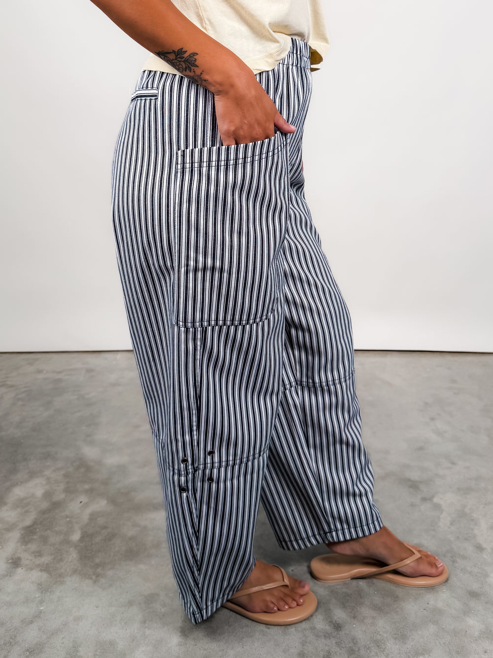 Willing And Able Striped Pants