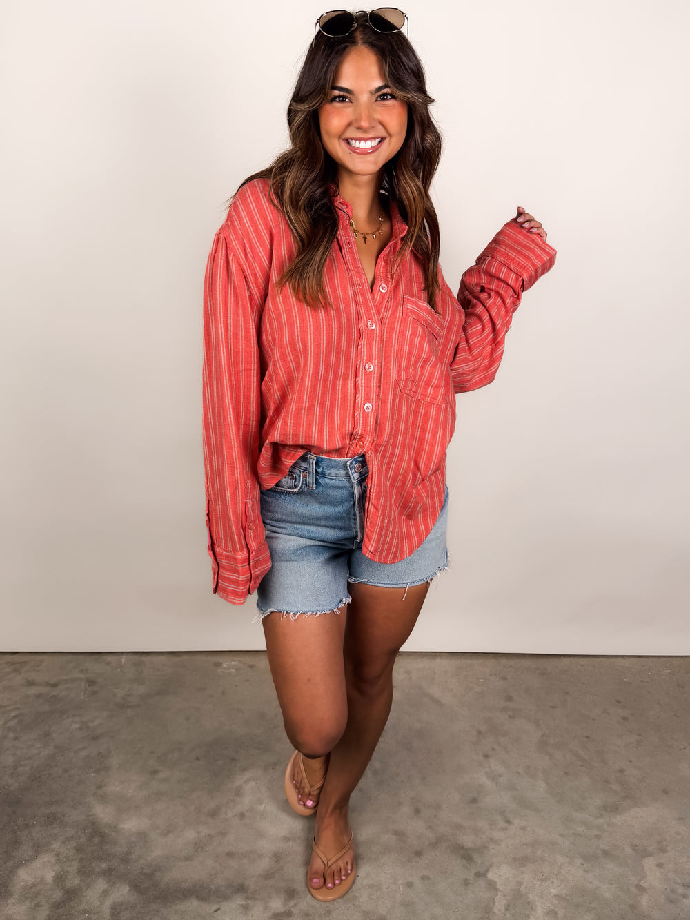 Striped Linen Laurel Shirt