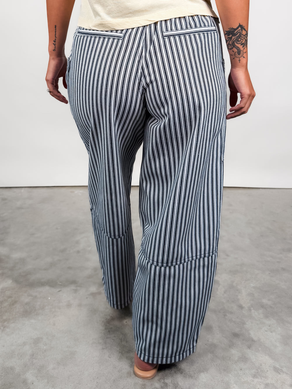 Willing And Able Striped Pants