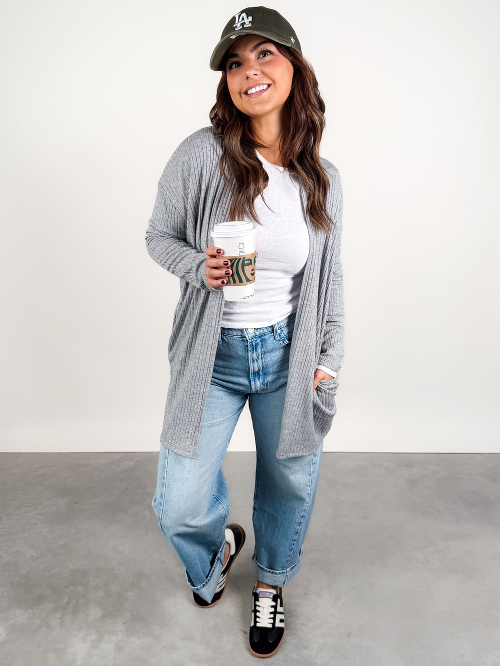 Not For Everyone  Rib Cardigan