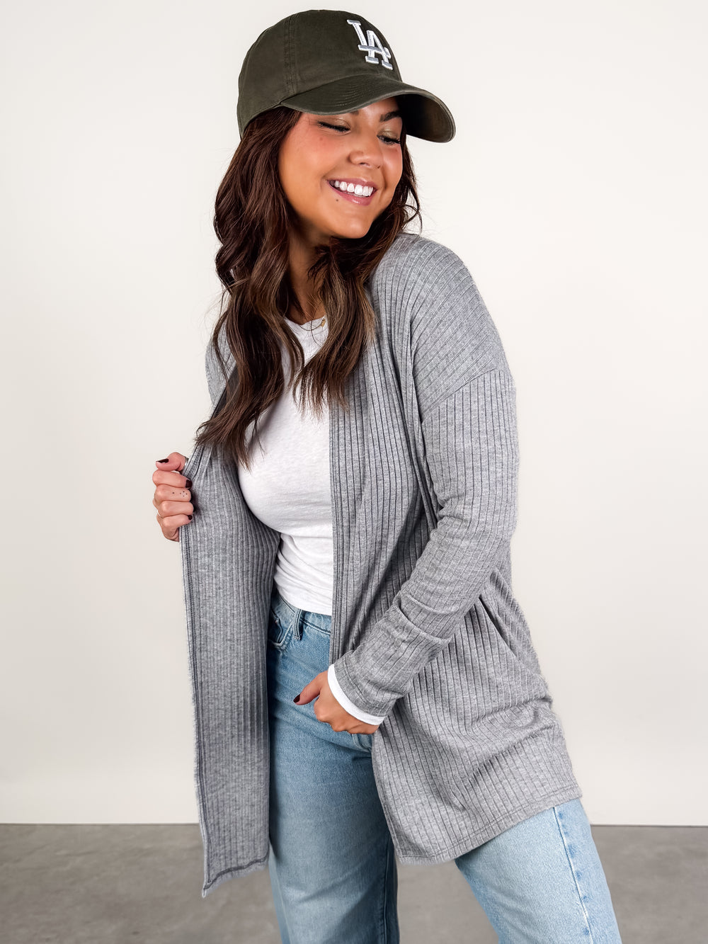 Not For Everyone  Rib Cardigan