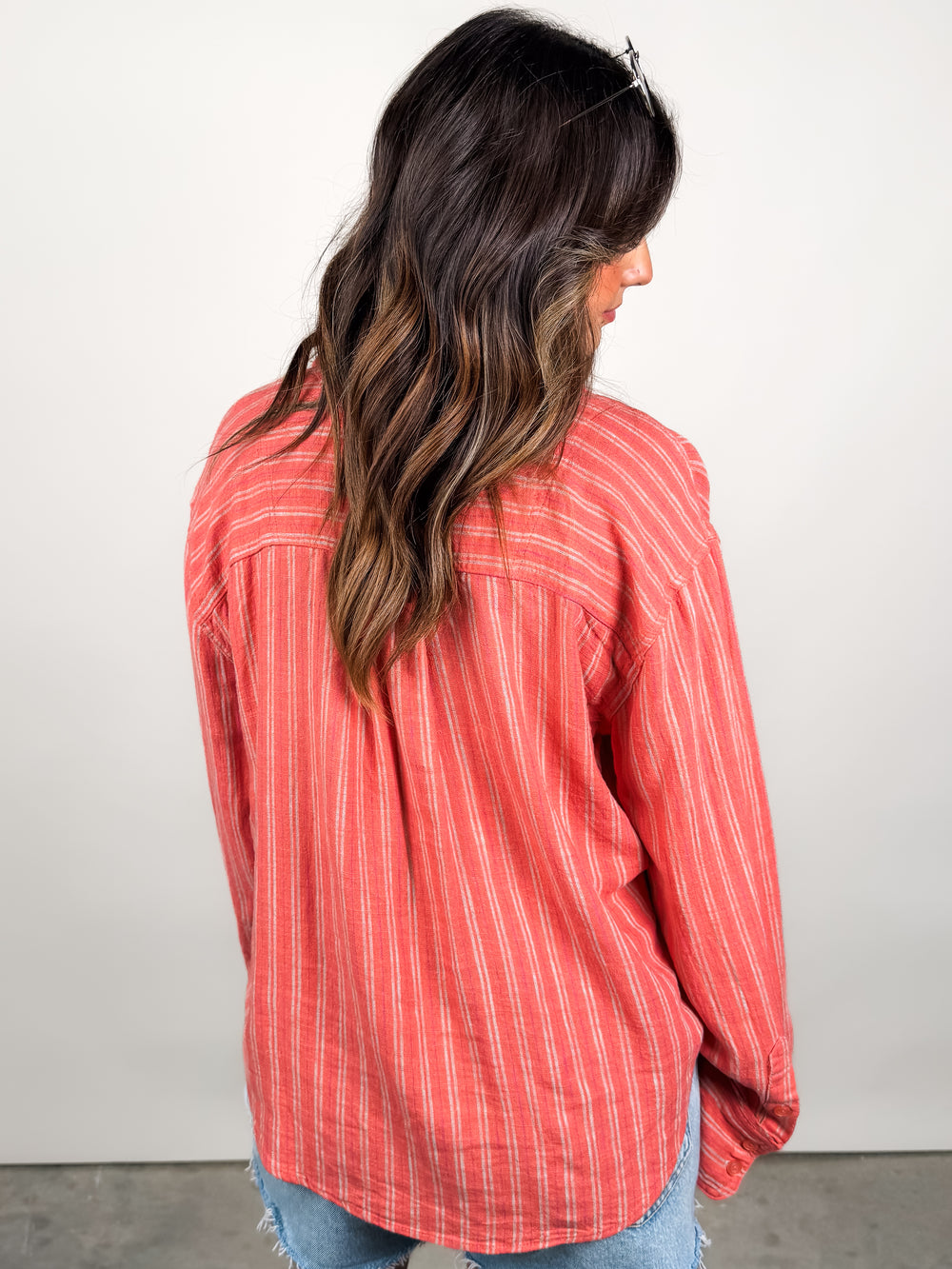 Striped Linen Laurel Shirt