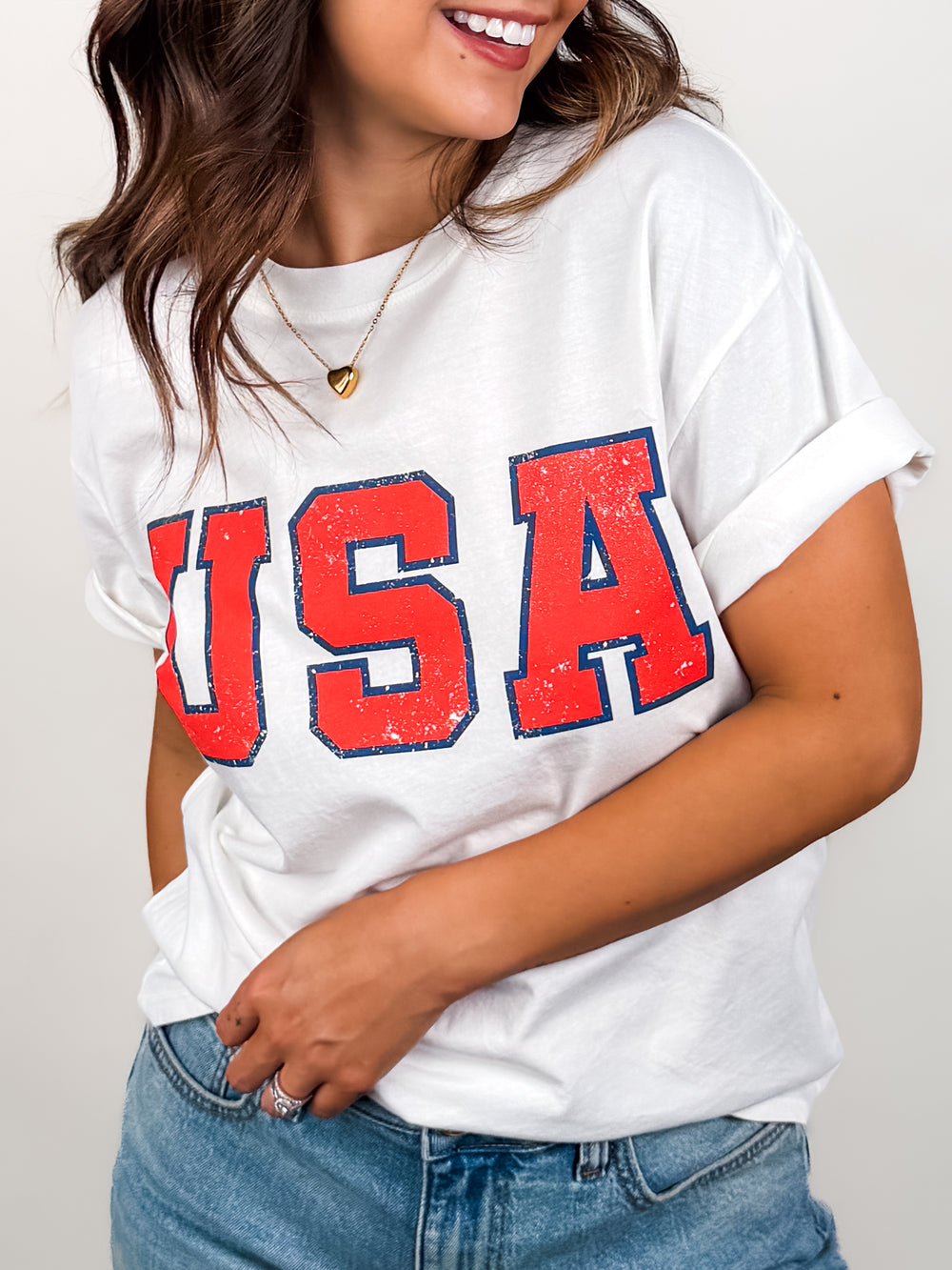 USA Boyfriend Tee
