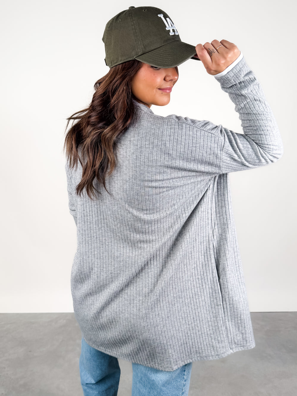 Not For Everyone  Rib Cardigan