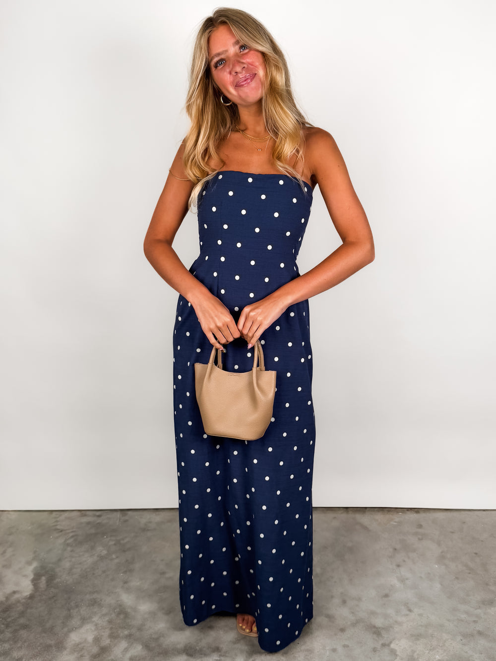 Can't Stop The Ocean Tube Maxi Dress