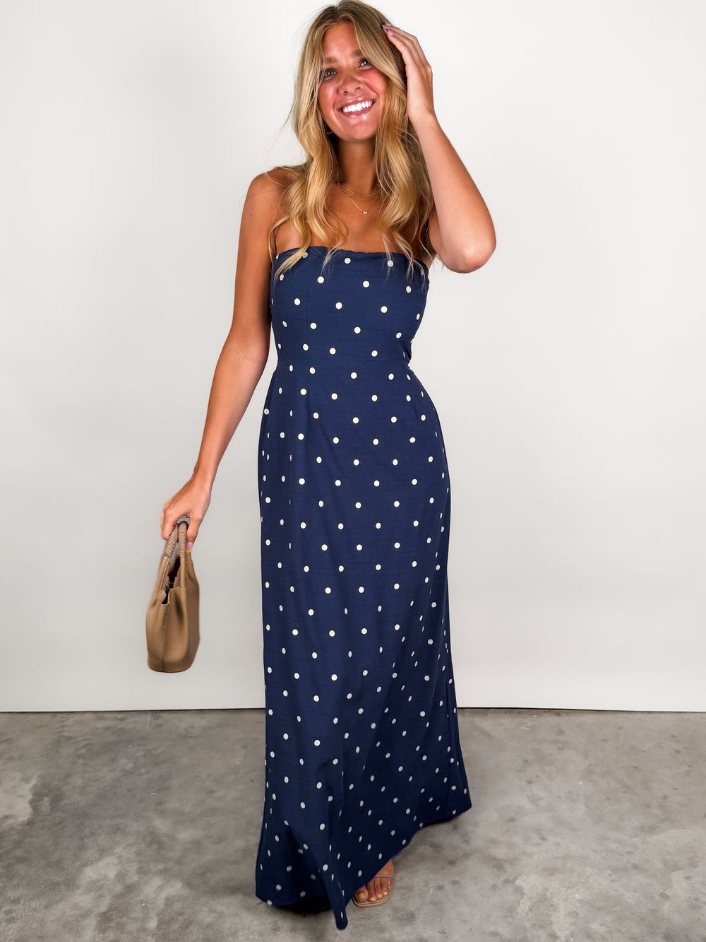Can't Stop The Ocean Tube Maxi Dress